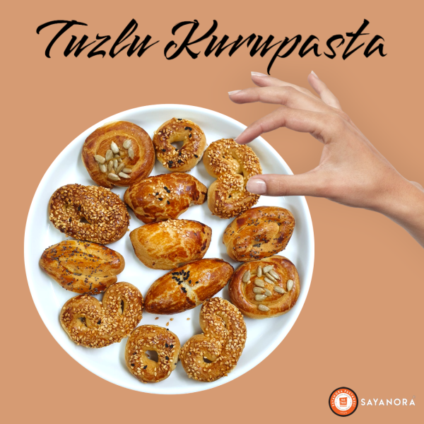 Tuzlu Kuru Pasta ( 8 Adet ) Tartılacak